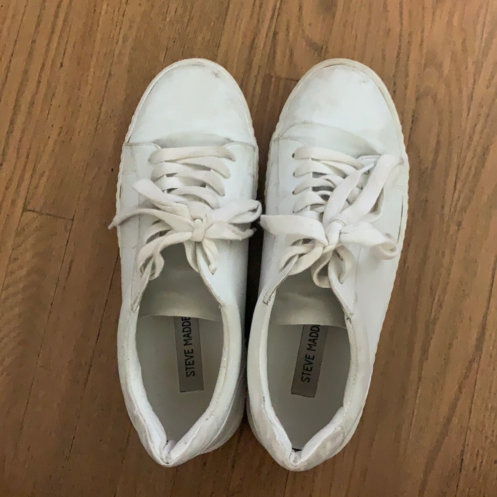 Steve Madden White Shoes